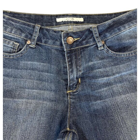Joes Womens Fit Honey Mid Rise Bootcut Jeans W30 Cotton Blend Medium Wash Denim - Picture 4 of 9